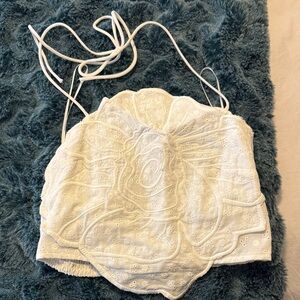 Promesa White Embroidered Camisole